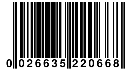 0 026635 220668