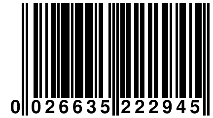 0 026635 222945