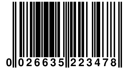 0 026635 223478