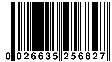 0 026635 256827