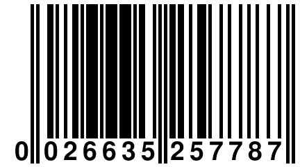 0 026635 257787