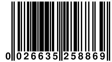 0 026635 258869