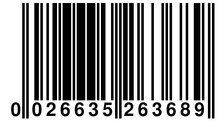 0 026635 263689