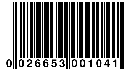 0 026653 001041