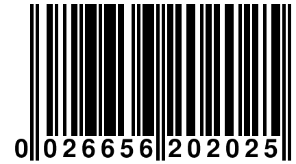 0 026656 202025