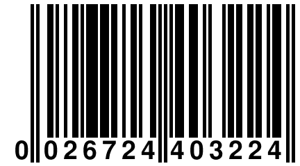 0 026724 403224