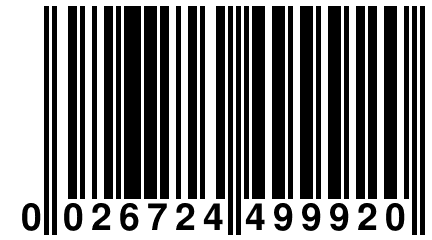 0 026724 499920