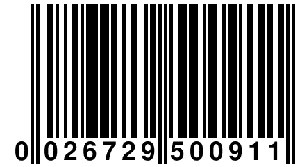 0 026729 500911