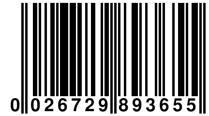 0 026729 893655