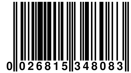 0 026815 348083