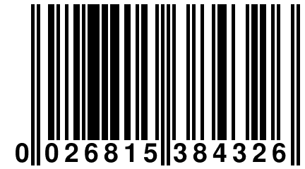 0 026815 384326