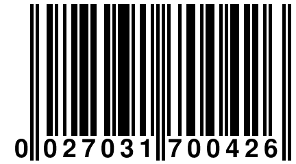 0 027031 700426