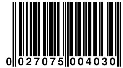 0 027075 004030