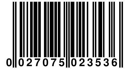 0 027075 023536