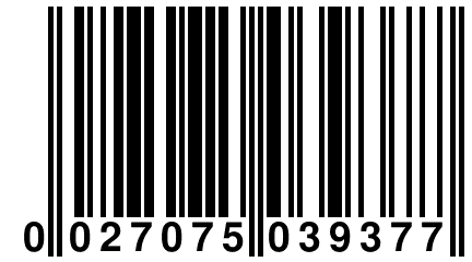 0 027075 039377