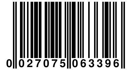 0 027075 063396