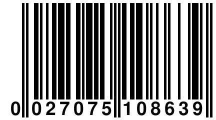 0 027075 108639