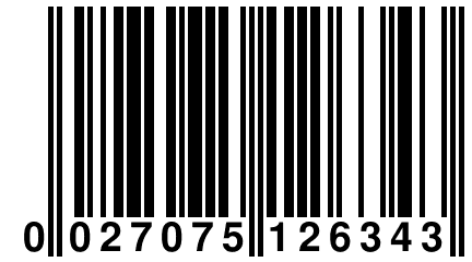 0 027075 126343