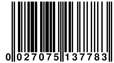 0 027075 137783