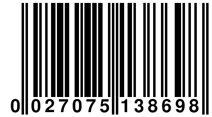 0 027075 138698