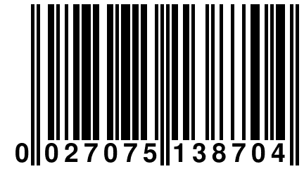 0 027075 138704