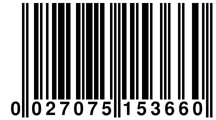 0 027075 153660