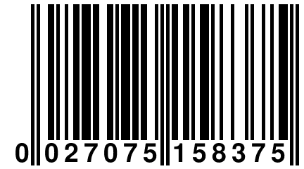 0 027075 158375