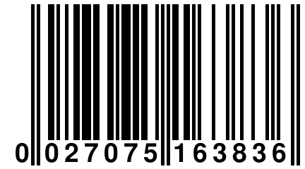 0 027075 163836