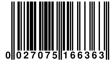 0 027075 166363