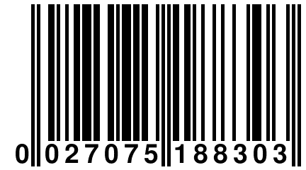 0 027075 188303