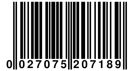 0 027075 207189