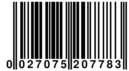 0 027075 207783