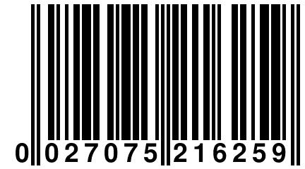 0 027075 216259