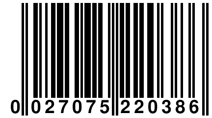 0 027075 220386