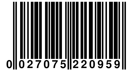 0 027075 220959