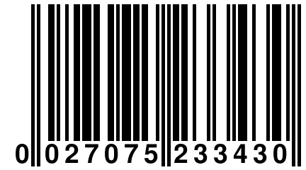 0 027075 233430