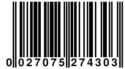 0 027075 274303