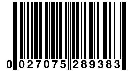 0 027075 289383