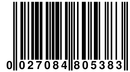 0 027084 805383