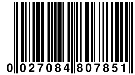 0 027084 807851