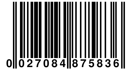 0 027084 875836