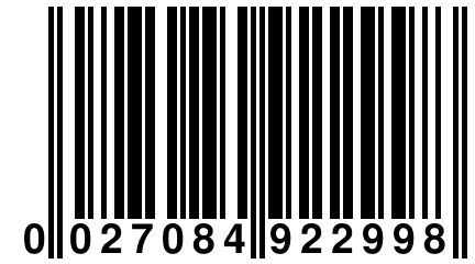 0 027084 922998