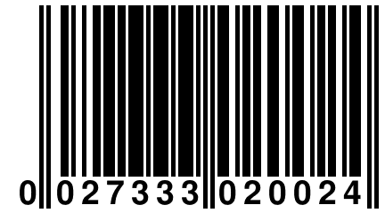 0 027333 020024