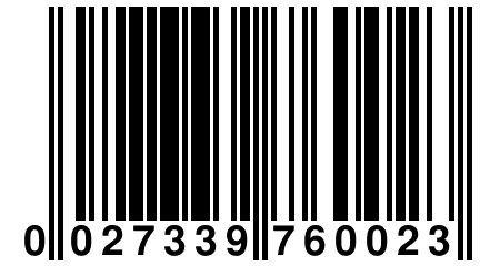 0 027339 760023