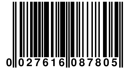 0 027616 087805