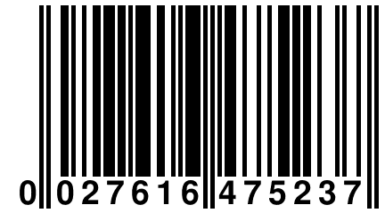 0 027616 475237