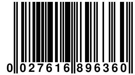 0 027616 896360