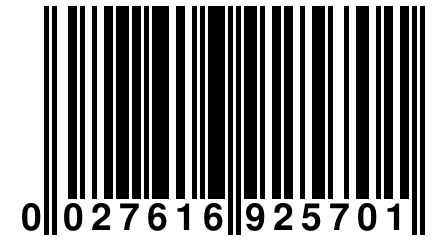 0 027616 925701