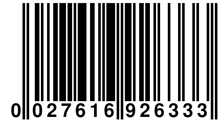 0 027616 926333