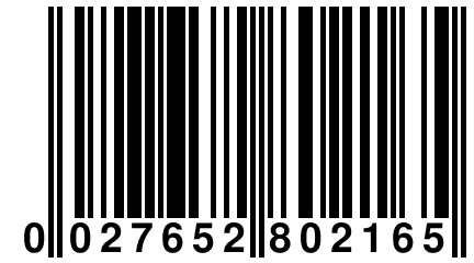 0 027652 802165